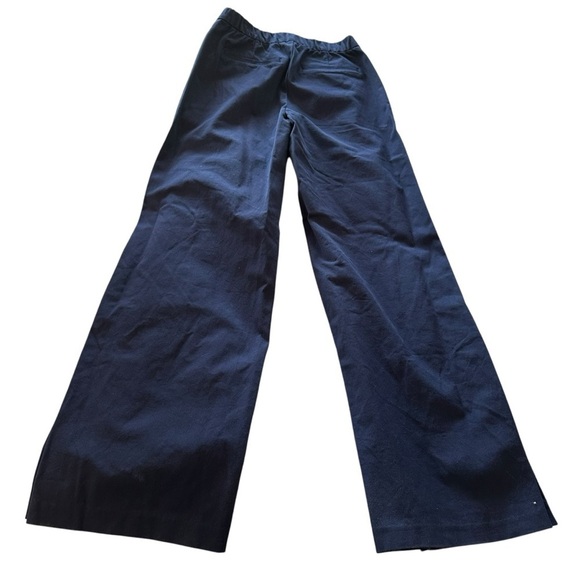 Isaac Mizrahi Blue Wide Leg Pants - Picture 2 of 5